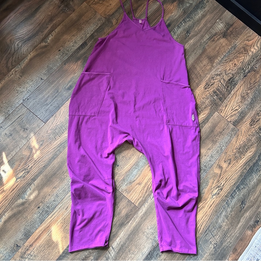 ~*~ Free People Hotshot Onesie Purple S ~*~